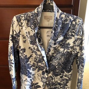 Loft Blazer in floral pattern